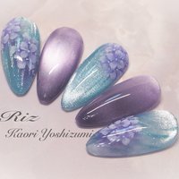 梅雨ネイル