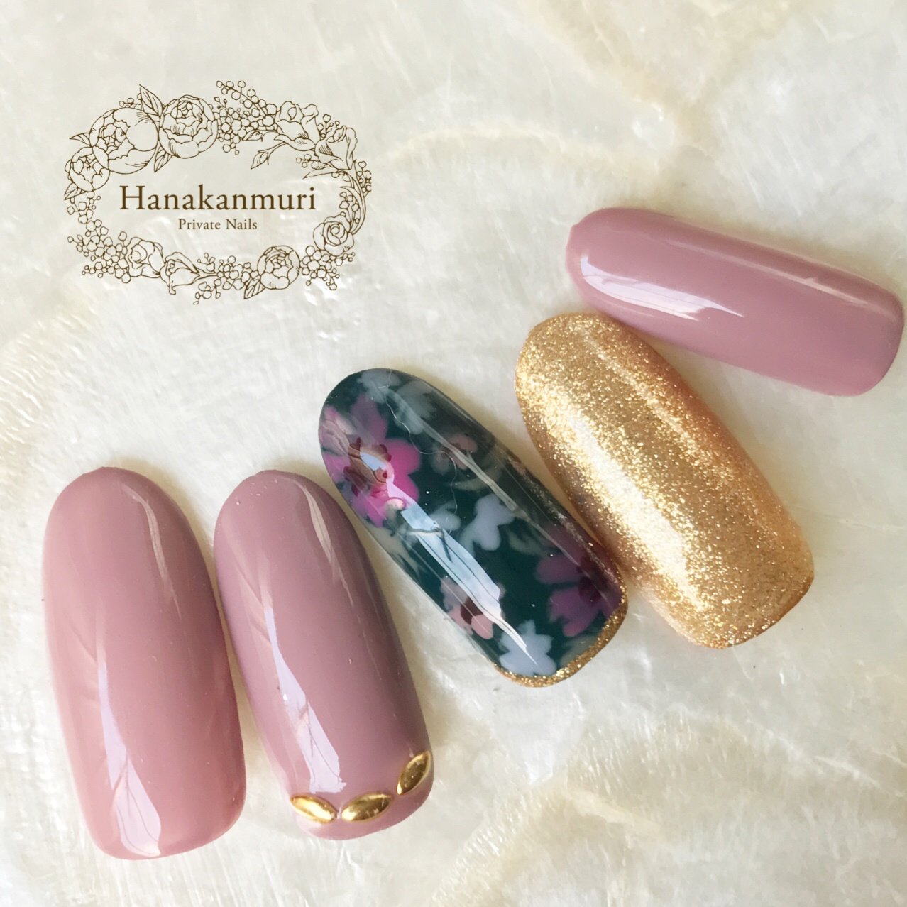 秋 オフィス デート 女子会 ハンド 濱田 ハナカンムリ のネイルデザイン No ネイルブック