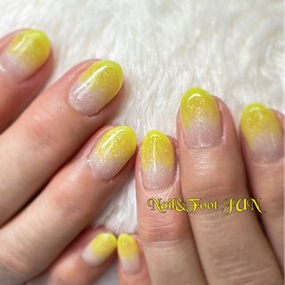 人気順｜グラデーション/#黄色ネイルのネイルデザイン(2ページ目
