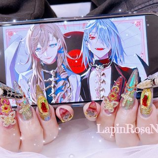 【ありさ】　ネイルチップ　痛ネイル　にじさんじ ありさか 痛ネイル | TikTok