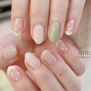 5月定額デザインのネイルデザイン｜ネイルブック