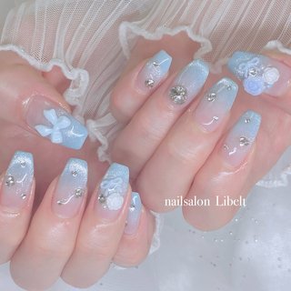 🌹 ⁡
𝕠𝕣𝕕𝕖𝕣 ໒꒱·̩͙
⁡
《デザインコース》
⁡
⁡
いつもありがとうございます💐
⁡
⁡
✼••┈┈┈┈┈┈┈┈┈┈┈┈┈┈┈┈••✼
⁡
サロンご予約、お問い合わせは
LINE、InstagramのDM、ネイルブックのメッセージ
から受け付けております。
お気軽にお問い合わせ下さい♡
ネイルブックはプロフィール欄URLから↑
⁡
チップオーダーは必ずハイライトをお読みの上
DMへご連絡ください！
お見積り等、お気軽にご相談ください♡
⁡
✼••┈┈┈┈┈┈┈┈┈┈┈┈┈┈┈┈••✼
⁡
⁡
⁡
⁡
 #nailstagram 
 #nailbook_fan 
 #hpb_nail 
 #栃木ネイルサロン 
 #いいね返し 
 #ネイルブック掲載
 #4月ネイル
 #春ネイル
 #春ネイルデザイン
 #春ネイル2025
 #キラキラネイル
 #きらきらネイル
 #かわいいネイル
 #可愛いネイル
 #水色ネイル
 #マグネットネイル
 #リボンネイル #春 #マグネット #リボン #キラキラ #水色 #satomi #ネイルブック