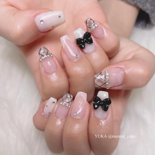 . 【HAND】デザインし放題ジェルコース11,000yen 
【メニュー名】#フレンチガーリーネイル
【担当スタッフ】YUKA @monnal_yuka 
.
ご来店ありがとうございます☺︎
.
.
.
━━━━━━━━━━━━━━━━━━━━
ハンドジェル・スカルプメニュー
【担当YUKA指名】20%OFFキャンペーン実施中🌷
━━━━━━━━━━━━━━━━━━━━
【福井店】ご予約はこちら↓

LINE ID @vnd4371h
LINEから24時間ネットご予約受付中です💌

 MONNAL& モナールアンド 
営業時間 9:30～18:00 (Lo.17:00) 
定休日 不定休

住所　福井市大町10-2-2 
ショッピングシティベル近く🔔
.
TEL 0776-63-6268

━━━━━━━━━━━━━━━━━━━━
【鯖江店】ご予約はこちら↓

LINE ID @058rlgbk
LINEから24時間ネットご予約受付中です💌

 美爪ケア育成ネイルサロン Li & リアンド
営業時間 9:30～18:00 (Lo.17:00) 
定休日 日曜日・祝日

住所　鯖江市有定町1丁目8-10 2F
西山公園近く⛲️
.
TEL 0778-25-1552

━━━━━━━━━━━━━━━━━━━━
#MONNAL&#モナールアンド
#Li&#リアンド#monail#もないる
#福井ネイル#福井ネイルサロン
#ケア#ジェル#スカルプ#フットジェル
#ネイル#アートし放題#深爪矯正福井
#パーフェクトフィルイン福井
#ベース一層残し福井#フィルイン福井
#ちゅるんネイル #ワンホンネイル#韓国ネイル#大人かわいいネイル #オフィスネイル#シンプルネイル #オフィス #シンプル #ちゅるん #ワンホン #韓国 #悠 #ネイルブック