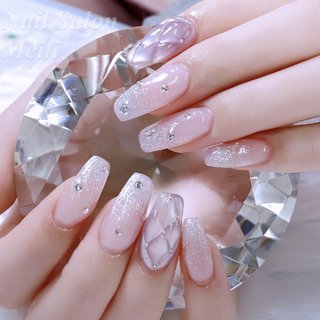 グラデーション/キルティングのネイルデザイン｜ネイルブック