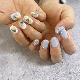 . #個性派ネイル#インクネイル #スクエアネイル#スタッズネイル#個性的ネイル#ショートネイル#ニュアンスネイル#nailart #韓国ネイル#お洒落ネイル#nail#hpb_nail#네일디자인#네일디자인 #ちゅるんネイル#岐阜 #gifu #岐阜ネイル#各務原ネイル#関市#関市ネイル#美濃加茂#美濃加茂ネイル#郡上ネイル#美濃市ネイル #郡上#可児#岐阜ネイル#岐阜ネイルサロン#関市ネイルサロン #オールシーズン #ライブ #デート #女子会 #ハンド #ワンカラー #ニュアンス #個性派 #ミディアム #スクエア #ベージュ #イエロー #水色 #ジェルネイル #お客様 #bambi_1127 #ネイルブック