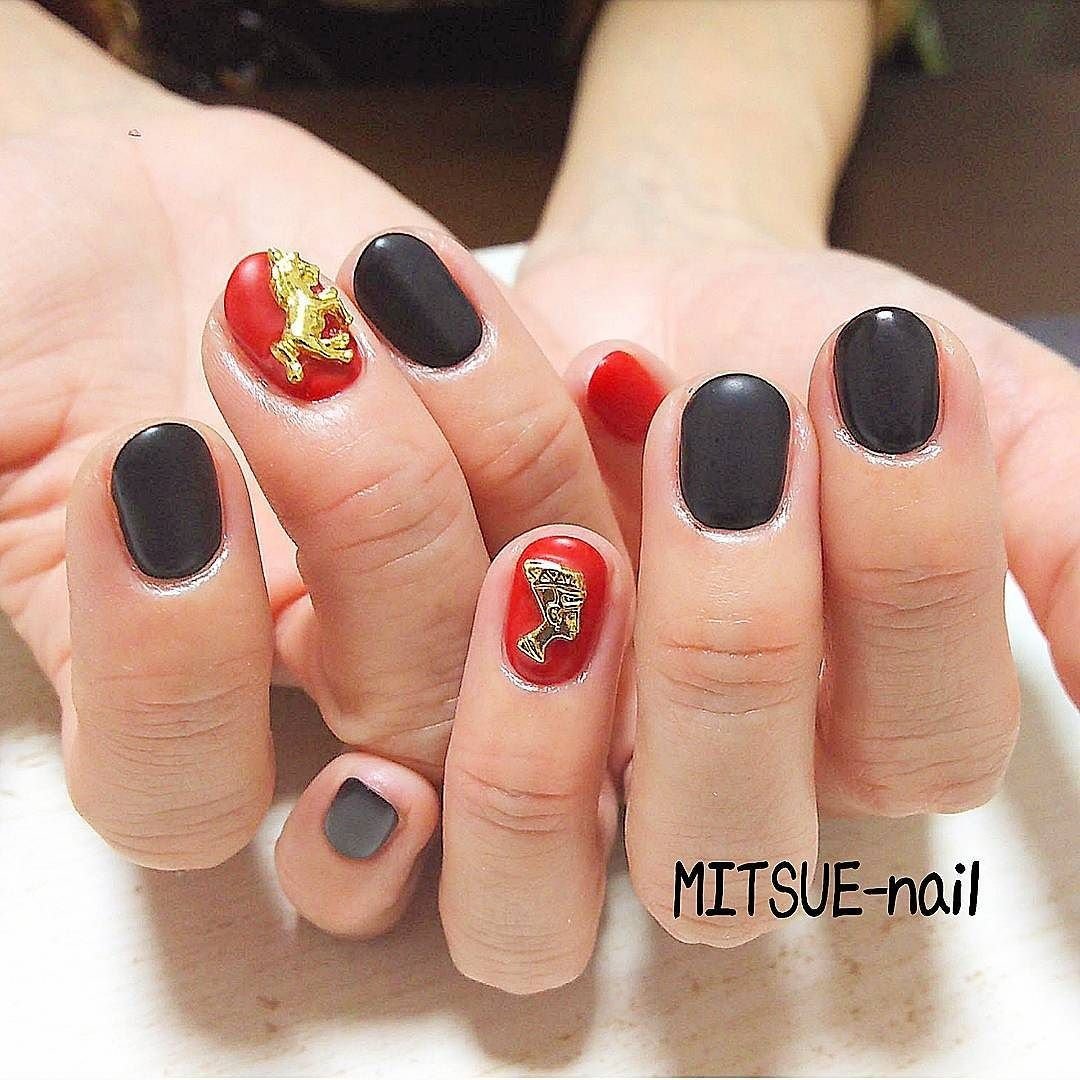 冬 パーティー ハンド ワンカラー マット Mitsue Nailのネイルデザイン No ネイルブック