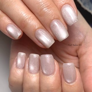 お客様ネイル💅 
マグフラ✨
グレー、ベージュ系が人気♡
ありがとうございました♡

#加須市ネイルサロン#加須市プライベートサロン
#加須市#鴻巣市#羽生市#行田市
#マグネットネイル#フラッシュネイル
#フラッシュマグ#グレーネイル
#キラキラネイル#ちゅるんネイル
#ジェルネイル#ネイルデザイン
#ネイルチェンジ#フィルイン
#nail#naildesign #オールシーズン #ハンド #マグネット #ちゅるん #キラキラ #ショート #スクエア #グレー #ジェルネイル #お客様 #NailSalon.Vif #ネイルブック