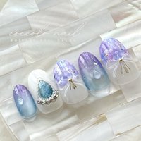 あじさいネイル