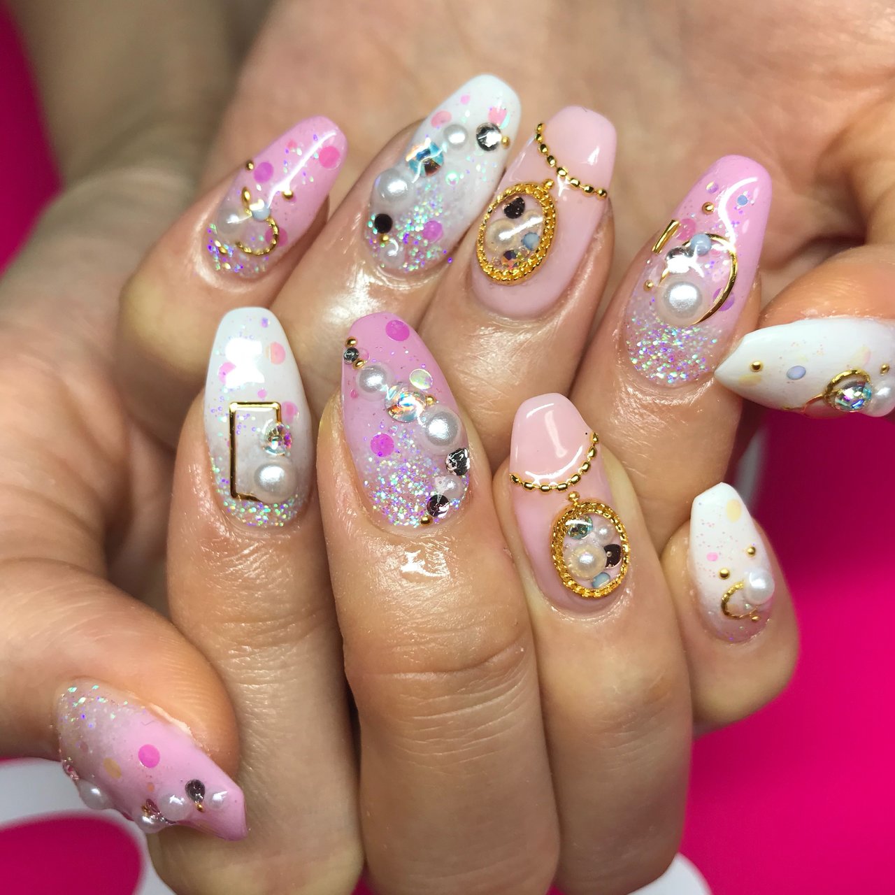 冬 オールシーズン クリスマス 女子会 ハンド S Nailのネイルデザイン No ネイルブック