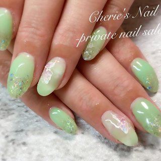 … 
CLASSY♡

・・・・・・・・・・・・・・・・・・・
~Private Salon Cherie's Nail~
千葉県千葉市稲毛区
四街道/駐車場有り
お子様連れ連れ可/土日祝も営業♡
ご予約LINE→「@adu8892s」@含む
DMからもご予約可
・・・・・・・・・・・・・・・・・・・
#千葉市 #稲毛区 #四街道 #ネイル #ネイルサロン #プライベートサロン #Nail #お子様連れOK #駐車場あり #フィルイン#定額メニュー #爪育 #キレイめネイル#5月#5月ネイル#大人#最新ネイル#春ネイル#春ネイル2025#最新#手が綺麗に見えるネイル#ネイルデザイン #蝶々 #手が綺麗に見えるネイル #春 #ハンド #蝶々 #大人 #ミディアム #オーバル #ピンク #グリーン #ジェルネイル #お客様 #Sawata Chika #ネイルブック