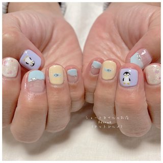 人気順｜ラウンド/#ペンギンのネイルデザイン｜ネイルブック