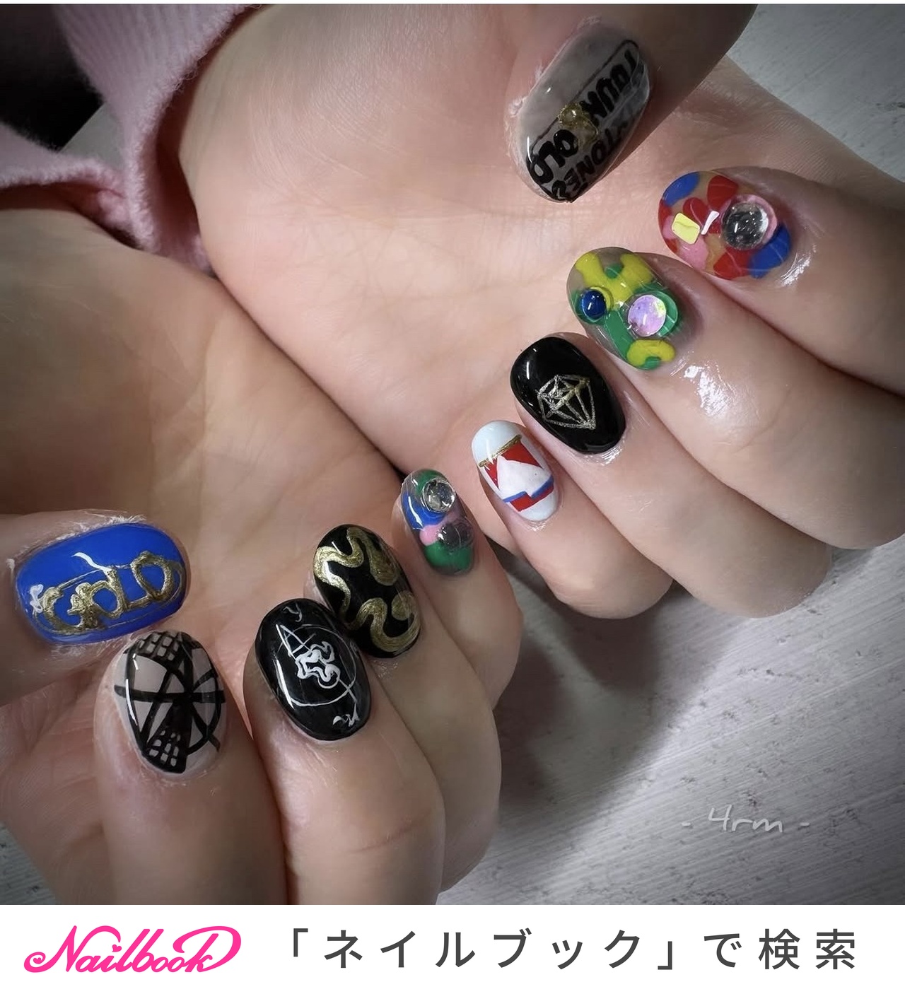 nail salon Fleur フルゥ | SixTONES GOLD nails✨️ #fleurね