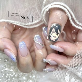 痛ネイル】プレインシートを使ったセルフネイルを解説💅アーニャ
