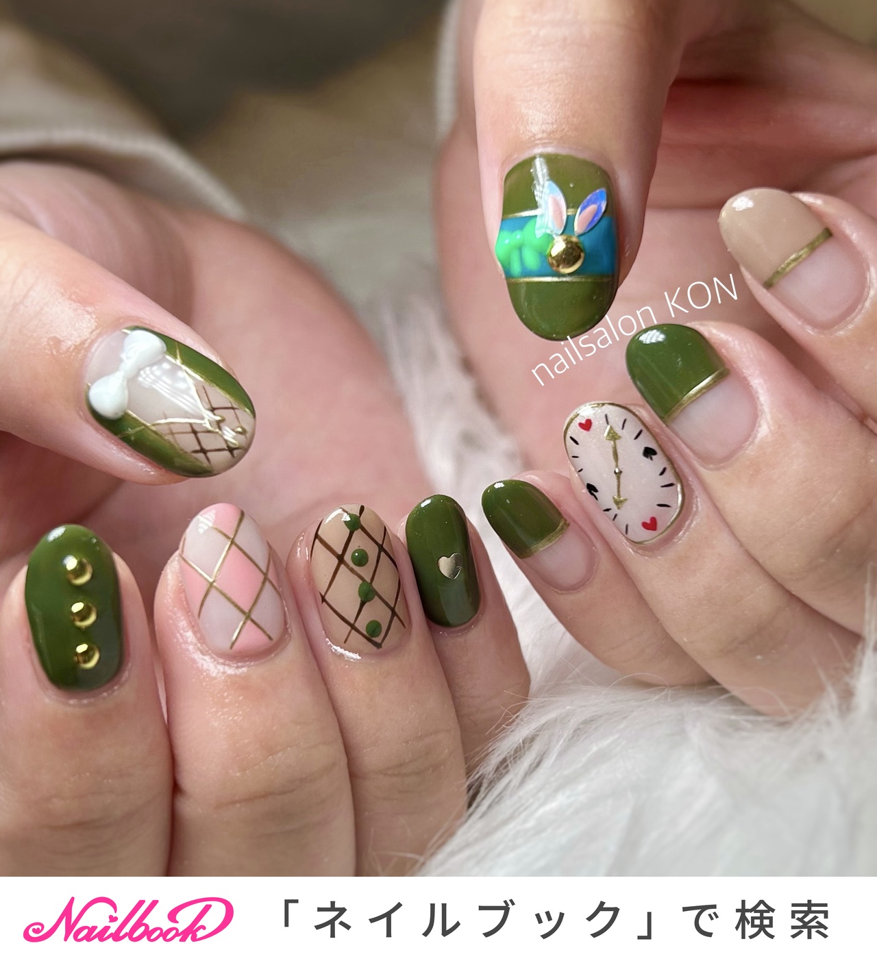 kネイル 浜松ネイル/Nail Salon quint./ｸｲﾝﾄ | シルバーパーツnail