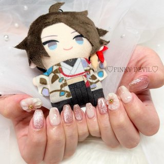 アクリルネームパーツ　三枝明那　あきにゃ　ネイルパーツ　痛ネイル　推しネイル ありがとうございました🤍 #推しネイル #推しネイルパーツ #3d