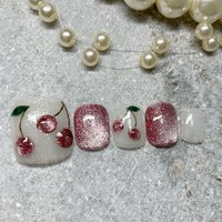 さくらんぼネイル