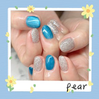 #6月 #6月ネイル #夏#夏ネイル #マグネット#マグネットネイル #ラメ#梅雨ネイル #梅雨#青 #大人上品ネイル #明石#高砂#姫路#加西#三木#加古川#加古川ネイルサロン #加古川市 #加古川自宅サロン #加古川自宅ネイルサロン #夏 #梅雨 #デート #女子会 #ハンド #ラメ #マグネット #ジェルネイル #お客様 #Pear 加古川市ネイルサロン #ネイルブック