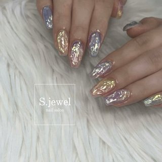 #春夏ネイル#春夏#スクエア#スクエアネイル#カラフル#カラフルネイル#ニュアンス#ニュアンスネイル#5月#5月ネイル#6月#6月ネイル#パステルカラー#パステルカラーネイル#パステル#パステルネイル#もやもや#もやもやネイル#モヤモヤ#モヤモヤネイル#ぷっくり#ぷっくりネイル#ポップネイル#ポップ#最新#最新ネイル#ミラー#ミラーネイル#オーロラ#オーロラネイル#オーロラミラー#オーロラパウダーネイル#オーロラパウダー#お洒落ネイル#お洒落#オシャレ#オシャレネイル #ニュアンス #オーロラ #ミラー #ぷっくり #S.JEWEL #ネイルブック