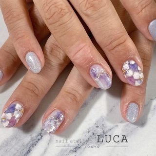 5、6月に人気の紫陽花ネイルはニュアンスネイルやユニコーンマグネットネイルでキラキラに☔️ 
#紫陽花ネイル #梅雨ネイル #フラワーネイル #紫陽花 #あじさい #あじさいネイル #梅雨 

#5月　#5月ネイル　#6月　#6月ネイル　#2025春ネイル保存版　#2025夏ネイル保存版　

nailatelier LUCA 

〒105-0013 東京都渋谷区恵比寿1-8-3 恵比寿リバスト－ンハイム202（恵比寿駅徒歩2分）
TEL：070-2436-3610
https://beauty.hotpepper.jp/kr/slnH000533309/

 #ワンカラー #恵比寿ネイルサロン#代官山ネイルサロン#渋谷ネイルサロン#フィルイン #フィルインサロン #一層残しフィルイン#ブライダルネイル#手書きアート #大人ネイル#大人上品ネイル#大人上品#大人可愛い#大人可愛いネイル#オフィスネイル#シンプルネイル#派手ネイル#パラジェル #ワンカラー #持ち込み #長さ出し#メンズネイル#クリア#ニュアンス#ニュアンスネイル#フットネイル #フット #大人　#ブライダル #フレンチ #フレンチネイル #オーロラネイル #オーロラ #マグネット #マグネットネイル #韓国ネイル #ワンホンネイル #ワンホン #ジェルネイル #ジェル #春 #夏 #梅雨 #ハンド #ビジュー #フラワー #ニュアンス #マグネット #ミラー #ミディアム #オーバル #ホワイト #パープル #シルバー #ジェルネイル #お客様 #EBISU_LUCA #ネイルブック