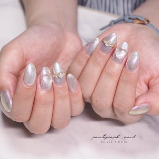 【着画あり】ハンドメイド　シンプルネイル　リングネイル　ハートネイル　大人キレイ 着画あり】ハンドメイドシンプルネイルリングネイルハートネイル