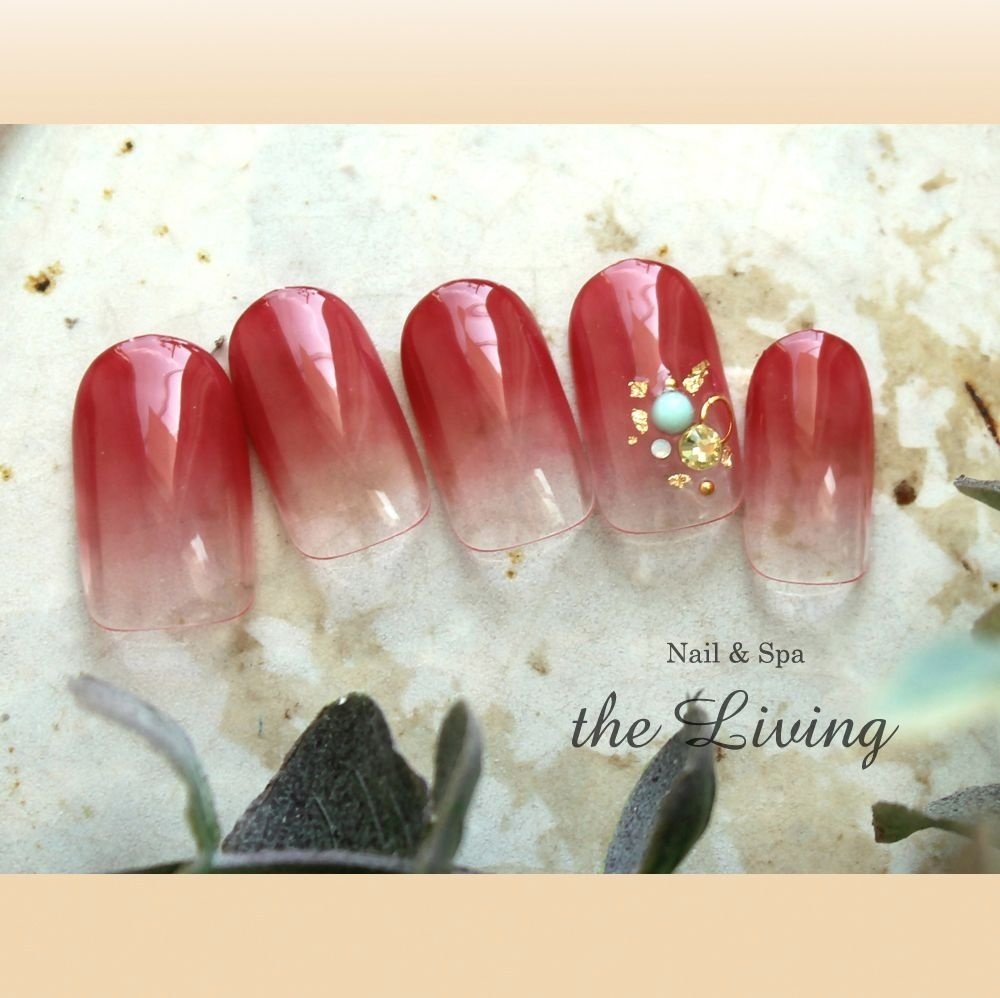 秋 冬 オフィス ハンド グラデーション 手 足 爪のケアサロン Cocolim ココリム のネイルデザイン No ネイルブック