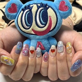 人気順｜#エンジェルブルーネイルのネイルデザイン｜ネイルブック