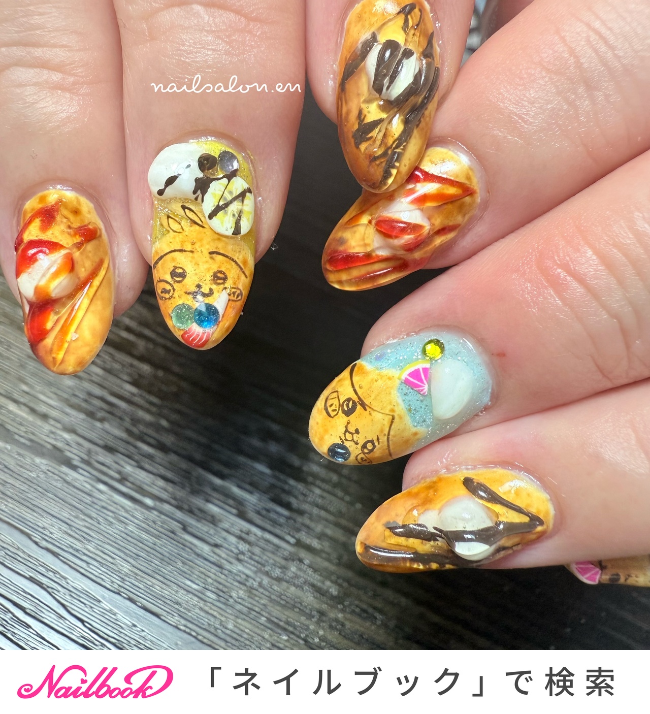 ちいかわのネイルデザイン(3ページ目)｜ネイルブック