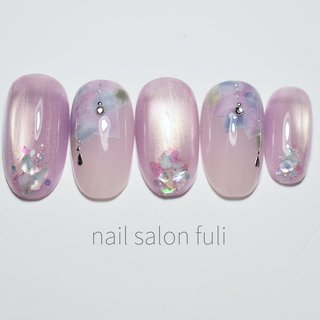 紫陽花な梅雨ネイル☂️ *
@nailsalon_fuli

ご予約はトップページの litlinkから
ネイルブックかLINEでお願いします
・
ネイルブックからもご予約が出来ます
https://nailbook.jp/nail-salon/11786/

#ネイルサロンフーリー #ジェルネイル #きれいめ #大人ネイル #ネイルアート #nail #nailart #福岡市ネイルサロン #天神ネイルサロン #薬院ネイルサロン #福岡市天神ネイルサロン #福岡市中央区ネイルサロン #ネイルブック掲載
#梅雨ネイル #紫陽花ネイル #紫陽花 #たらしこみネイル #マグネットネイル #夏 #梅雨 #浴衣 #デート #ハンド #フラワー #シェル #たらしこみ #マグネット #ミディアム #オーバル #ピンク #グリーン #パープル #ジェルネイル #Nail Salon fuli #ネイルブック