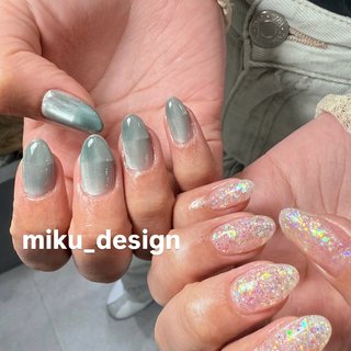 こちらのデザインはmikuを指名して下さい🙇‍♀️ 

#ネイル#ネイルサロン#ネイルブック#ハンド #ネオンカラー #ブラック #オールシーズン #グリーン #お客様 #ミディアム #マグネット #ジェルネイル #シルバー #ピンク #春 #ゴールド #レッド #ブルー #カラフル #ネイルチップ #ホワイト #マグネットネイル #ネイルアート #ミラー #天然石 #ニュアンスネイル #オレンジ #ニュアンス #ボルドー #ミラーネイル #ネイルデザイン #ネイリスト #ネイビー #アートネイル #ネイル好きな人と繋がりたい #ジェルネイルデザイン #グレージュ #名古屋ネイル #スクエア #個性的ネイル #個性派 #ビビッド #ベージュ #パープル #冬 #秋 #パステル #オーバル #イエロー #スモーキー #モノトーン #グレー #アート #オールシーズン #ハンド #マグネット #ミディアム #オーバル #水色 #ジェルネイル #NAIL NEOUV #ネイルブック