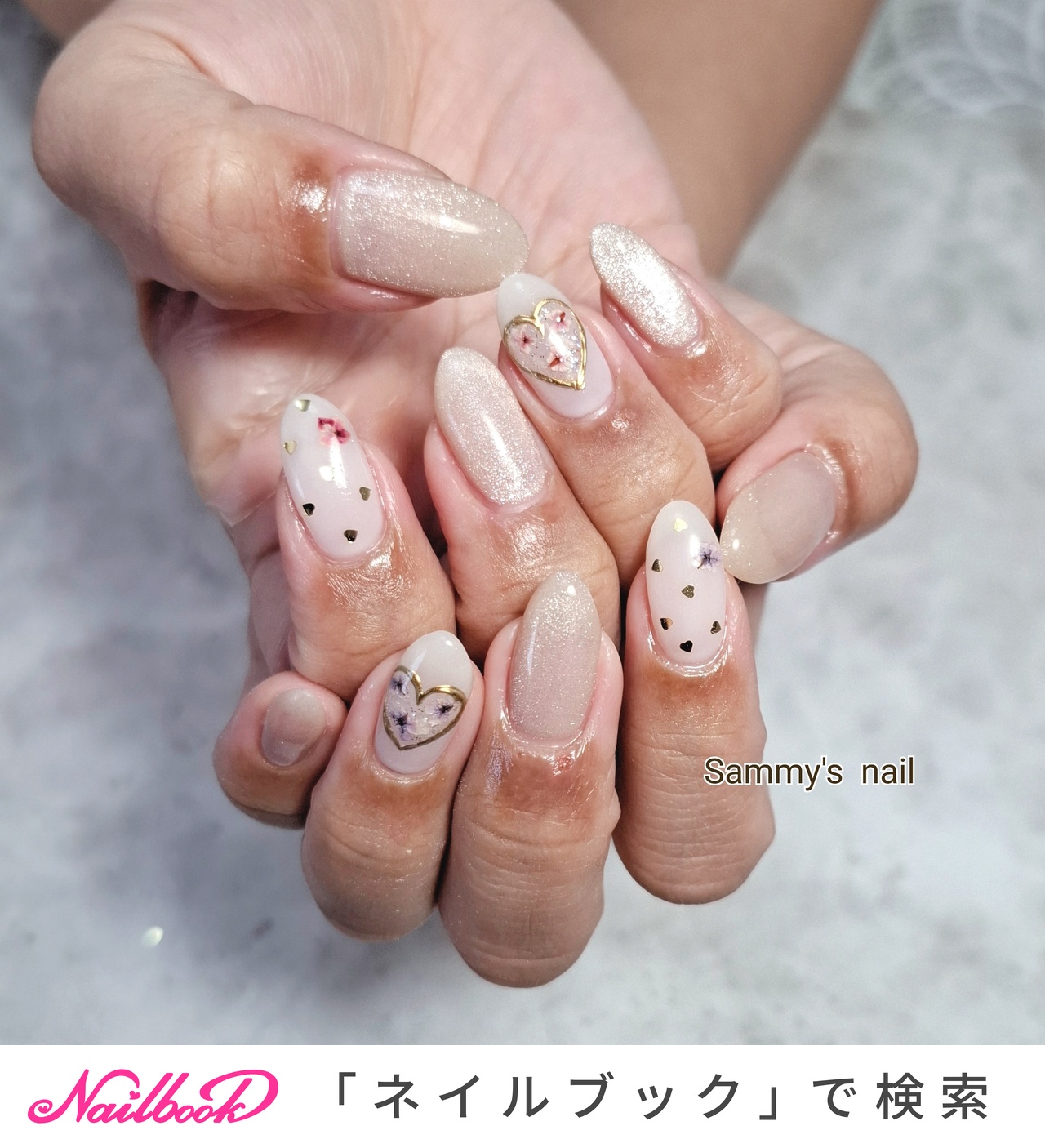 【 105 】ネイルチップ ぷっくりお花ネイル 春 フレンチ 成人式 入学式 105 】ネイルチップ ぷっくりお花ネイル 春 フレンチ 成人式