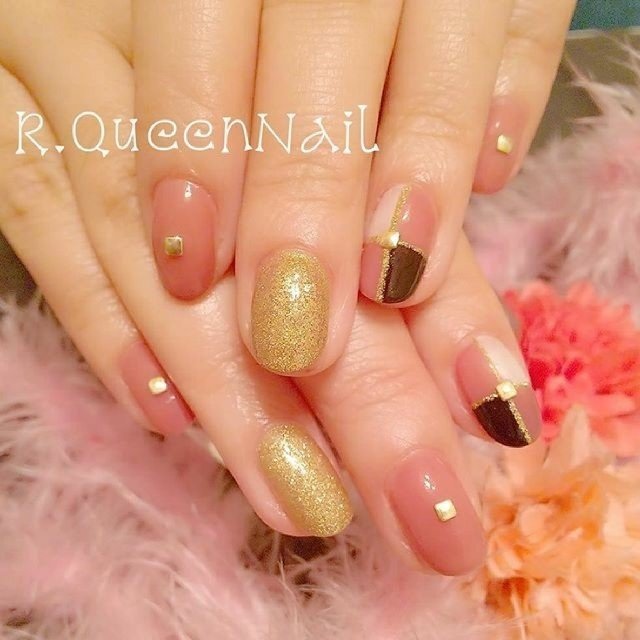 秋 冬 オフィス 女子会 ハンド 今村しほり 千葉 R Queennailのネイルデザイン No ネイルブック