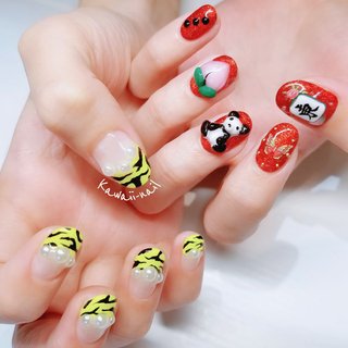 #個性派 #チャイナ風ネイル🦋
#アシメネイルデザイン
#ネオンネイル
#フレンチデザイン
#トラ柄ネイル🐅
#ゼブラ柄ネイル🦓

★インスタ→
@kawaisugidesu2 

★ネイルブック→
https://nailbook.jp/nail-salon/33508/

★HotPepperbeauty→ 
https://beauty.hotpepper.jp/kr/slnH000537500/?cstt=11
[Kawaiiーnail]

★ LINE→@600spxym

#ストレス発散#心のゆとり
#かわいいーネイル#kawaiinail天王寺#カワイイネイル#かわいいねいる#天王寺ネイルサロン#天王寺ネイル#阿倍野ネイルサロン#寺田町ネイルサロン#個室ネイルサロン
#ジェルネイル#ネイルアート #夏 #旅行 #浴衣 #ライブ #ハンド #蝶々 #フレンチ #アニマル柄 #3D #個性派 #ミディアム #オーバル #レッド #イエロー #ネオンカラー #ジェルネイル #お客様 #sugi　(天王寺ネイルサロン　カワイイーネイル) #ネイルブック