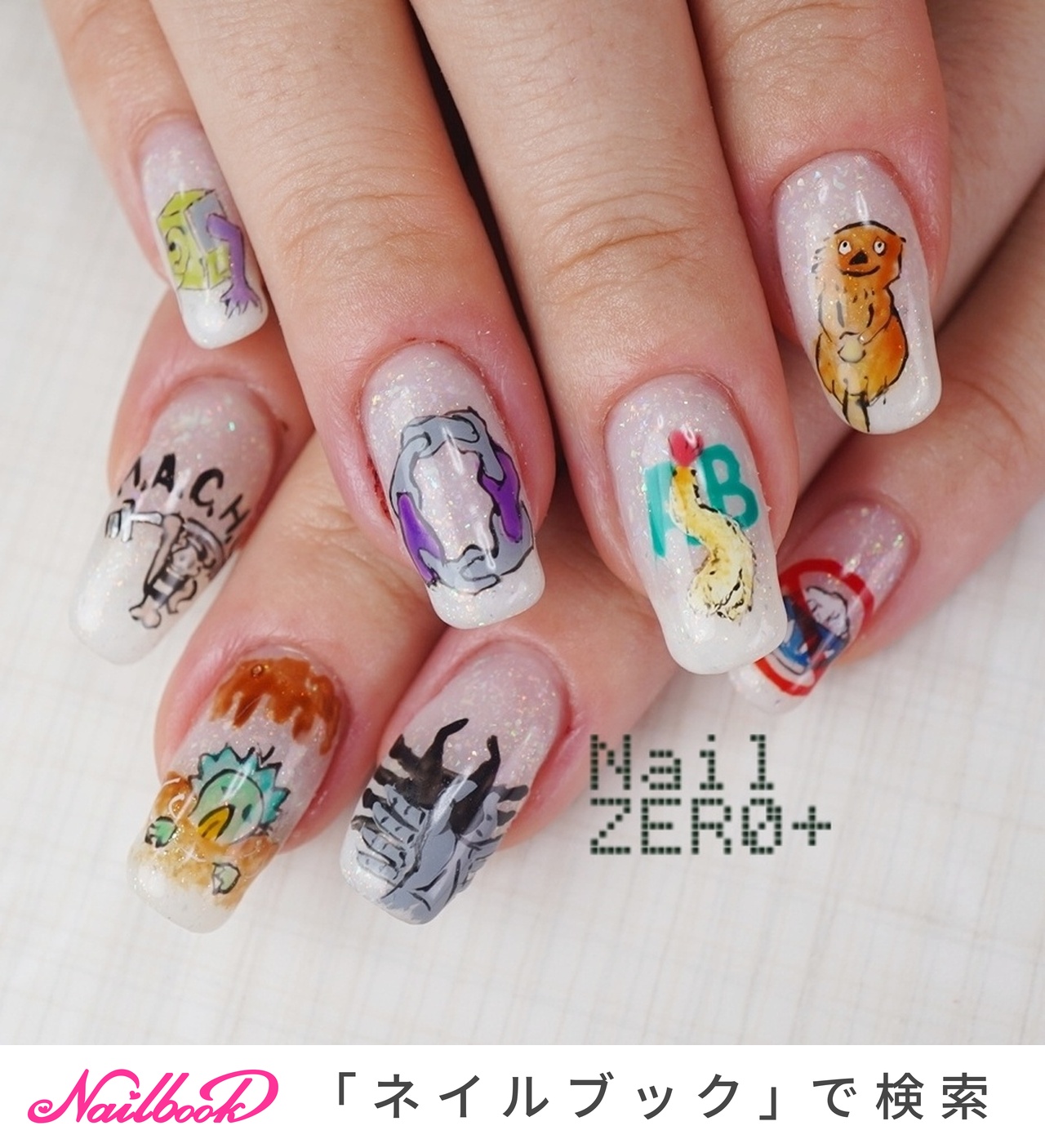 ワールドトリガーのネイルデザイン｜ネイルブック