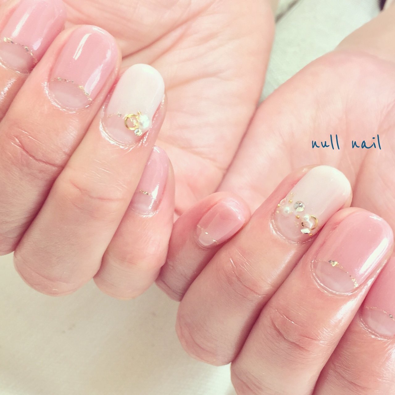 オールシーズン オフィス デート 女子会 シンプル Null Nailのネイルデザイン No ネイルブック