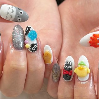3Dネイル🐝ネイルパーツ🍭🧸🍿nailist.aika | きゃわいぃっ