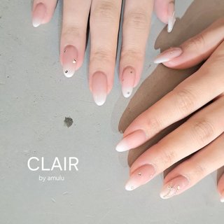 ベイビーブーマー/ワンホン/#白ネイルのネイルデザイン｜ネイルブック