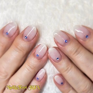 おすすめ順｜グラデーション/#ブルーストーンのネイルデザイン｜ネイル