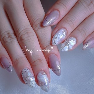 フレンチネイル(フレンチ)/#ネイルチップオーダー出来ます!のネイル