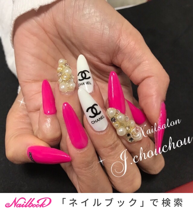 ぴんくだいや♡CHANEL　シャネル　ネイル　5本セット 2025年】新着順｜ピンク/#ｼｬﾈﾙのネイルデザイン(8ページ目