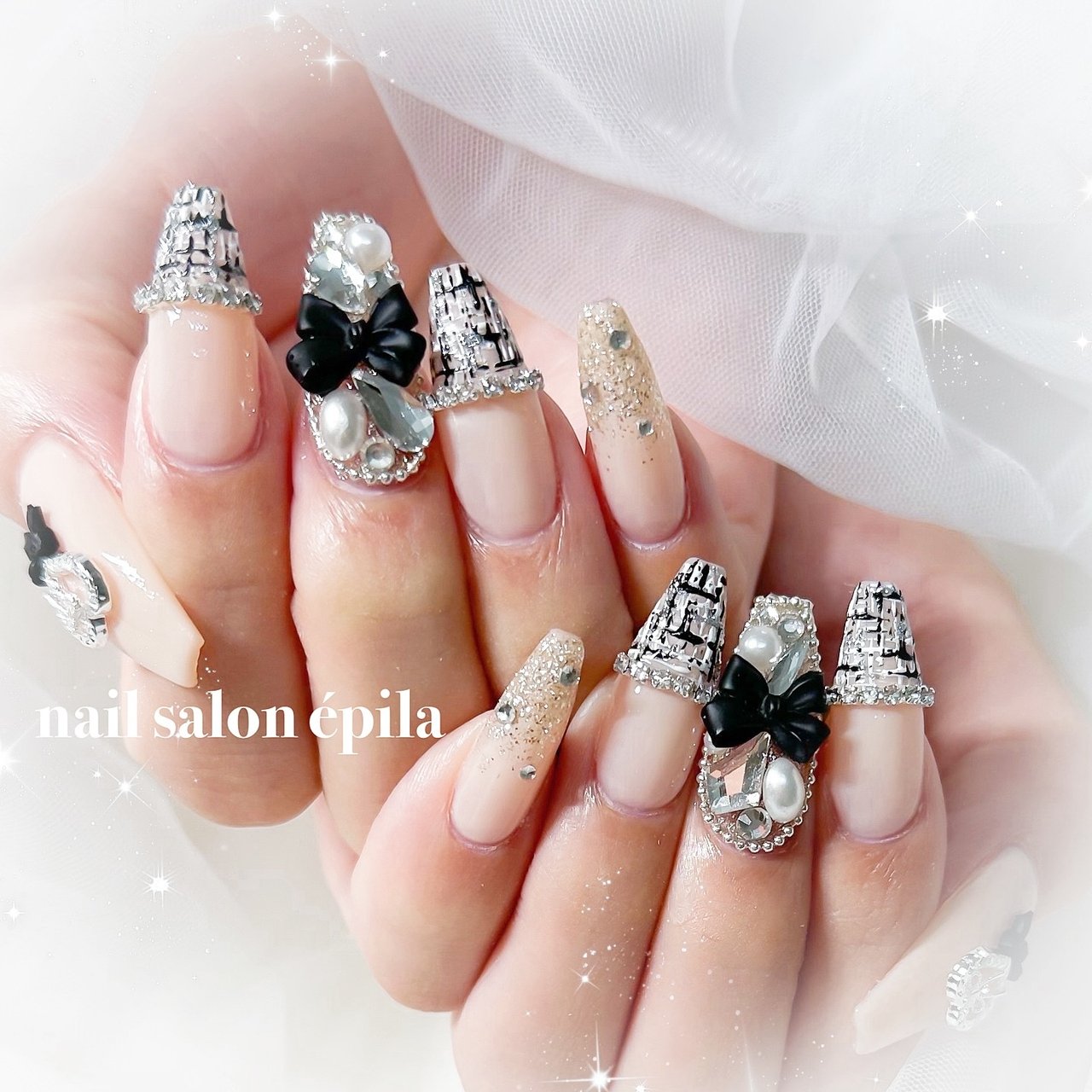 夏/ビジュー/ツイード/キラキラ/ワンホン - 大阪南森町キラキラ派手