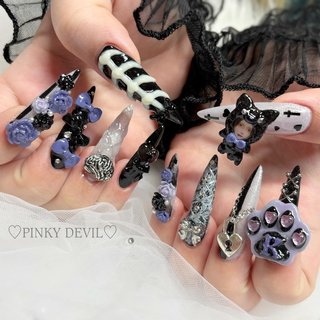 スピナーネイルのネイルデザイン｜ネイルブック