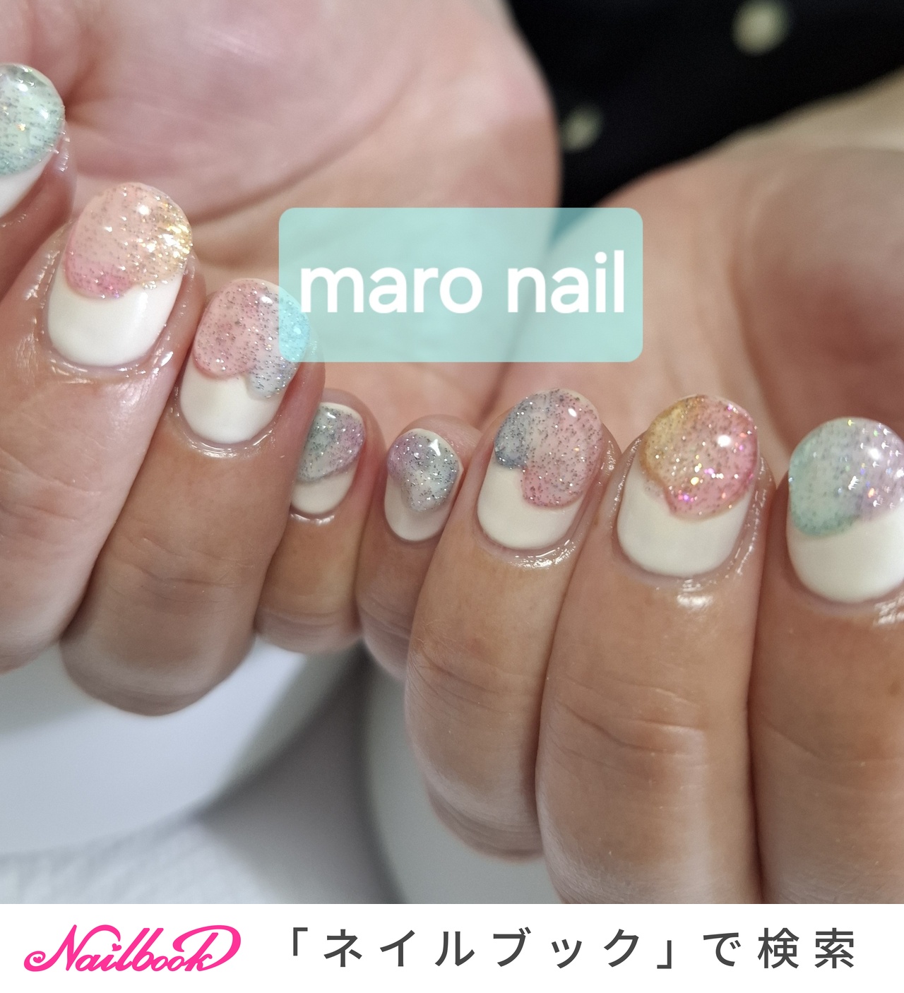 ポコポコのネイルデザイン｜ネイルブック