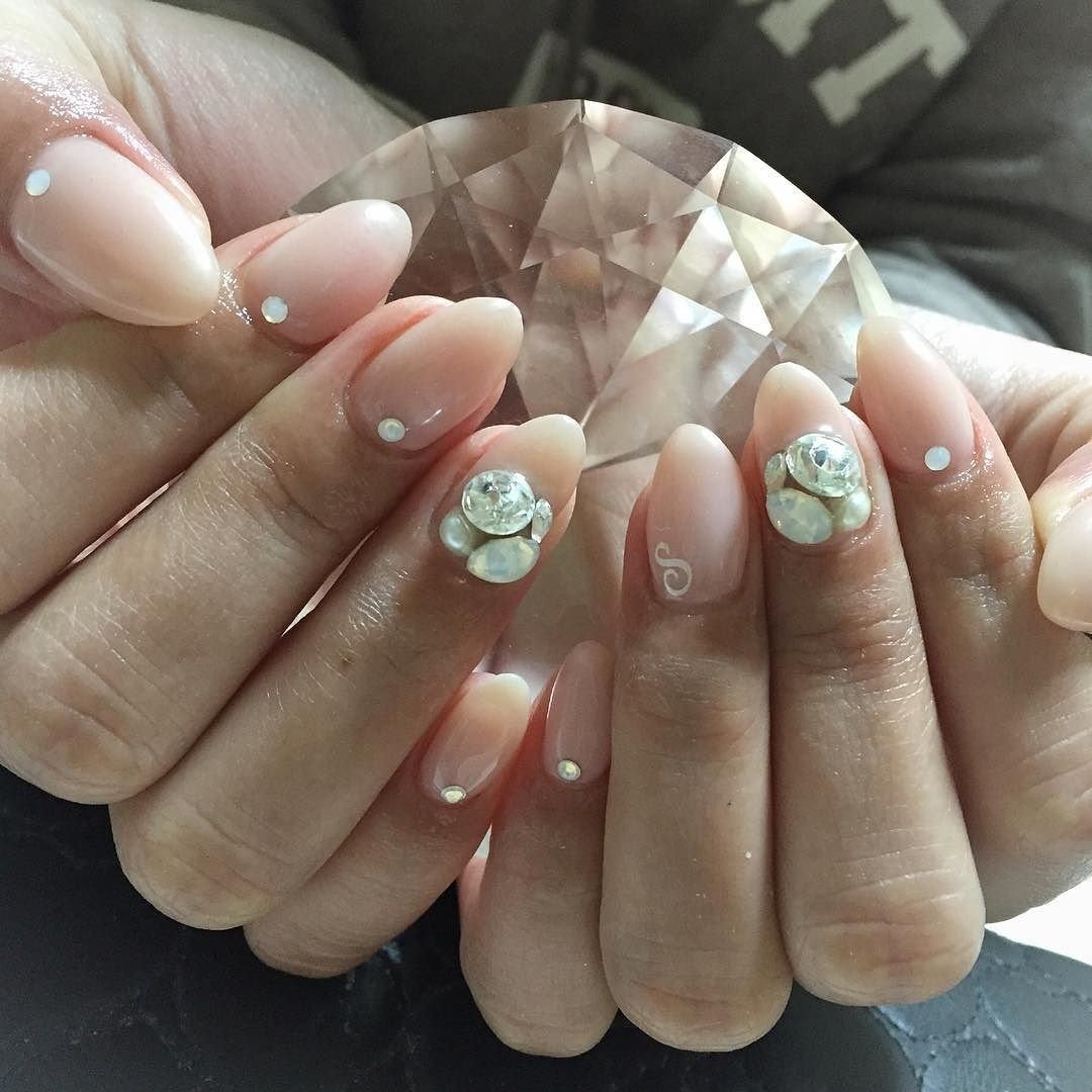 オールシーズン オフィス ブライダル デート ハンド Lilionnailのネイルデザイン No ネイルブック