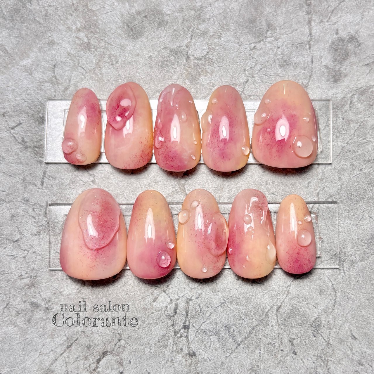 夏/ハンド/水滴/ニュアンス/フルーツ - nail salon Colorante / 堀井 