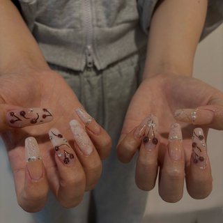 ネイルモデル様募集中💅🫧さくらんぼネイル 【長さ出し10本アートやり放題ネイル】
✨✨持ち込みデザイン対応可能✨✨
6月限定価格¥5,500- （他店オフ込み）
***
寝屋川市ネイルサロン Vante
京阪寝屋川市駅より徒歩5分
@vante_aimi フォローお願いします❥
空き状況やNEWデザインを投稿します!!
#ネイルモデル募集 #大阪ネイルサロン #寝屋川市ネイルサロン #さくらんぼネイル #蘭ちゃんネイル #パーツ #キラキラ #季節ネイル #夏 #オールシーズン #七夕 #リゾート #ハンド #概念ネイル #ニュアンス #大人 #ちゅるん #キラキラ #ロング #スクエア #ピンク #ボルドー #シルバー #ジェルネイル #お客様 #vante_aimi #ネイルブック
