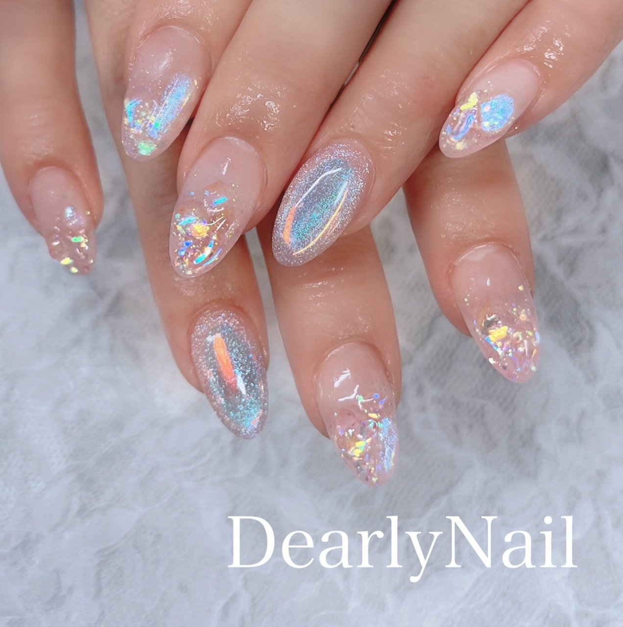夏/オールシーズン/リゾート/デート/ハンド - DearlyNailのネイル