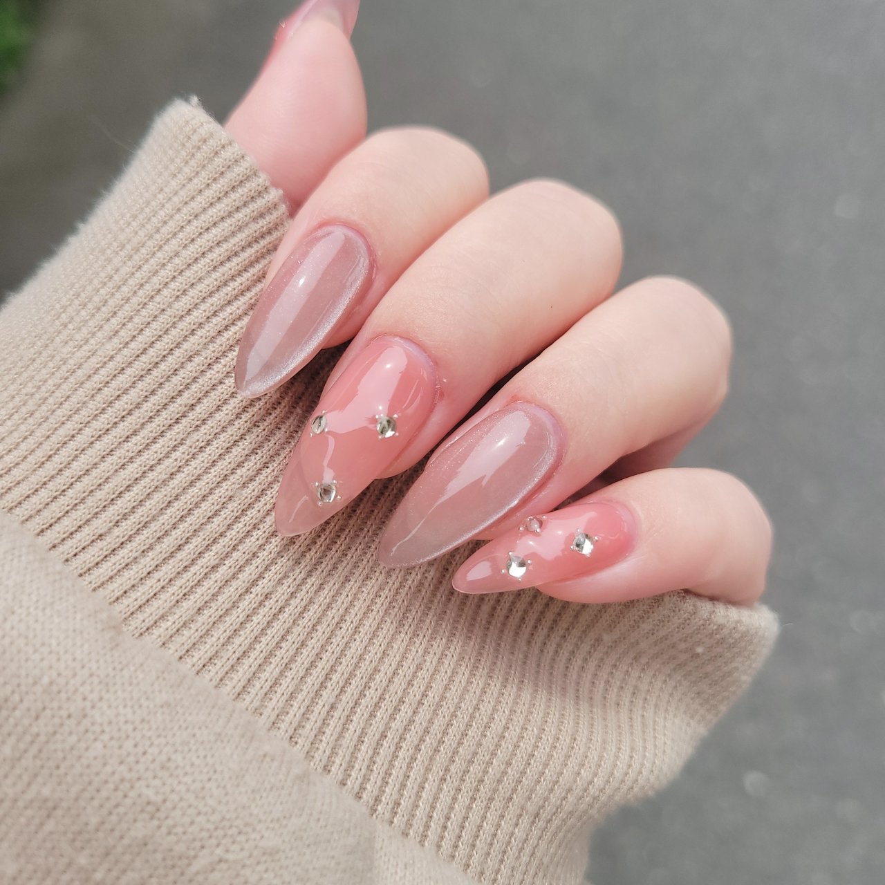 ぷくぷくマグネットネイル　ワンホン　推しカラー　オーダー専用 ぷくぷくマグネットネイル ワンホン 推しカラー オーダー専用