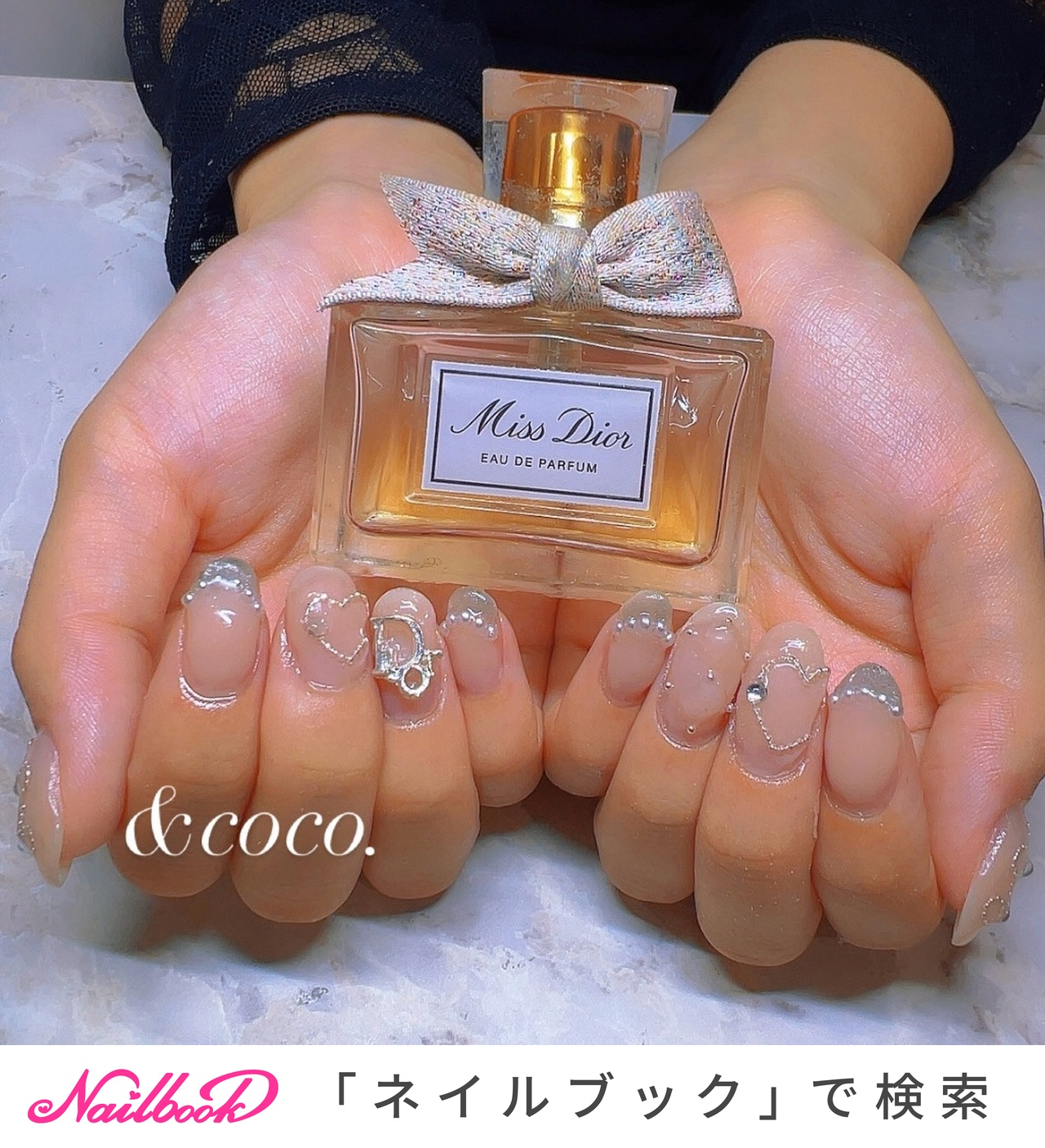 Diorネイルのネイルデザイン｜ネイルブック