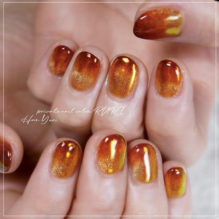 スカイブルーxゴールド ニュアンスnail スカイブルーネイルのネイルデザイン(2ページ目)｜ネイルブック