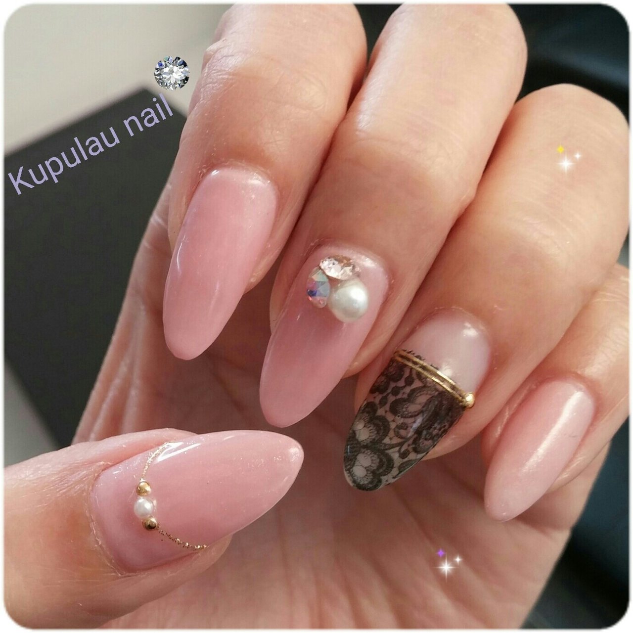 オールシーズン オフィス パーティー 女子会 ハンド Kupulau Nail Haruのネイルデザイン No 2675467 ネイルブック